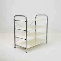 Minimalist White Standing Shelving System Niklas By Rutger Andersson For Ikea Sweden 1980S Minimalist White Standing Shelving System Niklas By Rutger Andersson For Ikea Sweden 1980S von MidAgeVintageDE2