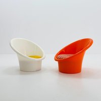 Set Of 2 Skopa Lounge Chairs By Ole Gjerløv Knudsen & Torben Lind For Ikea, 1970S von MidAgeVintageDE2