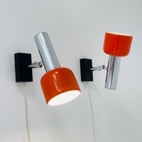 Set Of 2 Staff Leuchten Space Age Wall Sconces - Germany, 1970S von MidAgeVintageDE2