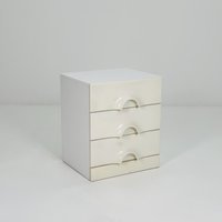 Space Age Quadro Chest Of Drawers By Jürgen Lange For Schönbuch - Iconic Mid-Century Modern Storage , 1970S von MidAgeVintageDE2