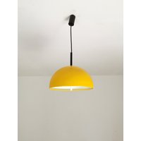 Vintage Yellow Staff Suspension. Made in Germany. 1970 von MidAgeVintageDE2