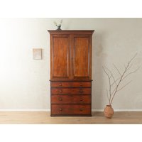 Linen Press Wäscheschrank, 1840Er, Vintage von MidCenturyFriends