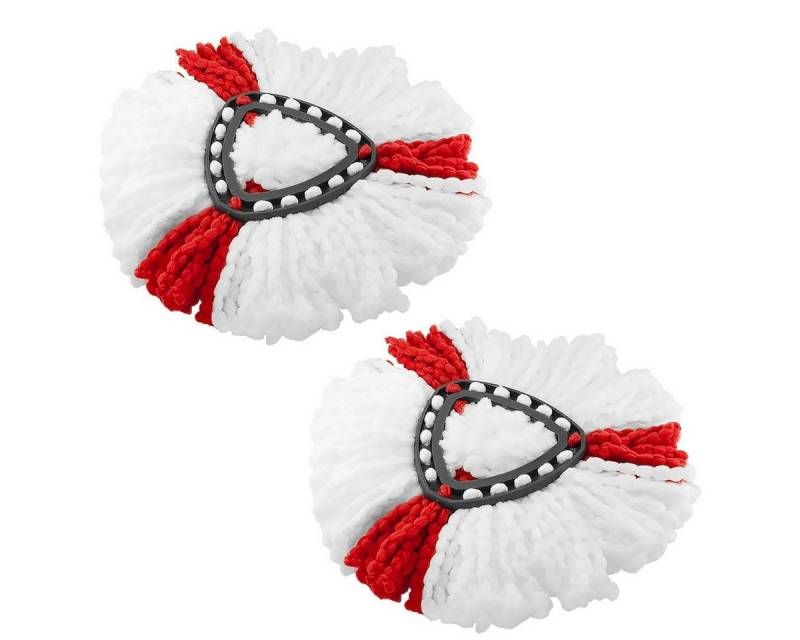 MidGard Wischmopp Ersatzmopp Ersatzkopf für Vileda Turbo 2in1 EasyWring&Clean 2 Stück, Ersatzkopf aus Mikrofaser für auch empfindlichen Boden MidGard Wischmopp Ersatzmopp Ersatzkopf für Vileda Turbo 2in1 EasyWring&Clean 2 Stück, Ersatzkopf aus Mikrofaser für auch empfindlichen Boden von MidGard