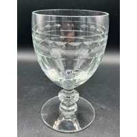 6Er Set - Vintage Wasser/Weintröschen Wirklich Schöne Gläser Glitzer Und Glanz Super Feine Geätzte von MidModzilla