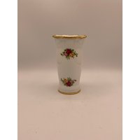 Royal Albert Alte Landrosen Medium Vase 1962, Exzellenter Zustand von MidModzilla