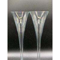 Tolle Vintage Trompetenstil Sektflöten - 2Er Set Elegant Toll Für Einen Hochzeits Toast von MidModzilla