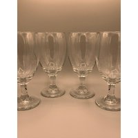 Vintage Eisteeglas - Premiere Clear Von Libbey Glass Company 4Er Set Tolle Gläser Für Den Täglichen Gebrauch von MidModzilla