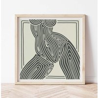 Nimm Platz || Kunstdruck Boho Weibliche Kunst Stärkung Der Frauen von MidTideDesign