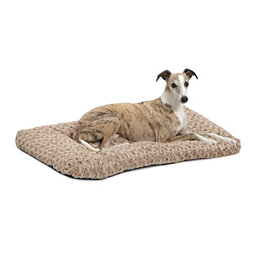 MidWest Homes for Pets Modell 40636-STB Haustierbett, Ombré-Wirbel, kuschelig, 91 cm lang, für Mini-Hunderassen/Katzen; Mokka von MidWest Homes for Pets