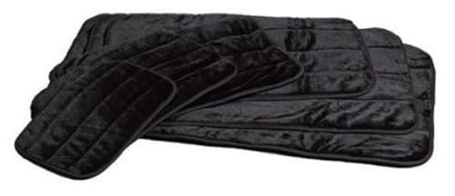 MidWest Homes for Pets Quiet Time Deluxe Modell 40442-BK Haustierbett, Fellmatte, 109 x 71 cm, schwarz von MidWest Homes for Pets