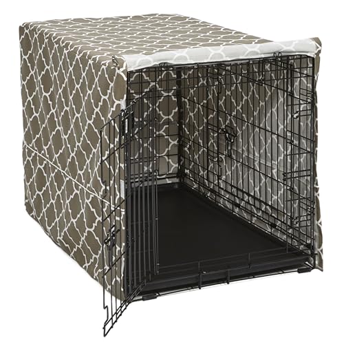 MidWest Homes for Pets CVR36T-BR Hundebox-Abdeckung, Stoff mit Teflonschutz, Sichtschutz für 91 cm lange Hundeboxen von MidWest und New World, maschinenwaschbar und trocknergeeignet, braun MidWest Homes for Pets CVR36T-BR Hundebox-Abdeckung, Stoff mit Teflonschutz, Sichtschutz für 91 cm lange Hundeboxen von MidWest und New World, maschinenwaschbar und trocknergeeignet, braun von MidWest Homes for Pets