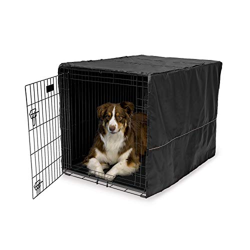 MidWest Homes for Pets CVR-42 Hundebox-Abdeckung, Stoff mit Teflonschutz, Sichtschutz für 107 cm lange Hundeboxen von MidWest und New World, maschinenwaschbar und trocknergeeignet von MidWest Homes for Pets