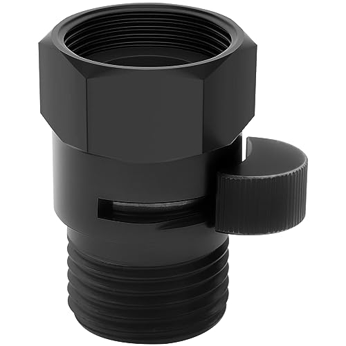 Wasserdurchflussregelventil Absperrventil Dusche Volumenregulierventil Messing matt schwarz 1/2 Zoll Standard Anschluss Wasserdurchflussregler Duschkopf Ventil mit Griff Hebel Wasserdurchflussregelventil Absperrventil Dusche Volumenregulierventil Messing matt schwarz 1/2 Zoll Standard Anschluss Wasserdurchflussregler Duschkopf Ventil mit Griff Hebel von Midanya