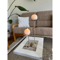 Mid Century Modern Metall Kerzenständer 1960Er East Germany Ddr von Midcenturyhome24