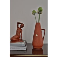 Mid Century Vase Henkelvase Keramik Terrakotta Sawa Foreign 1960's West Germany German Pottery Mid Century Vase Henkelvase Keramik Terrakotta Sawa Foreign 1960's West Germany German Pottery von Midcenturyhome24