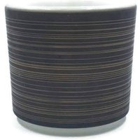Vintage Pyrex Terra Dessertschalen Mid-Century Modern Brown Lines | 2Er-Set Vintage Pyrex Terra Dessertschalen Mid-Century Modern Brown Lines | 2Er-Set von Midcenturymugs