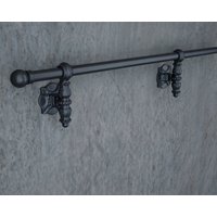 Handlauf Aus Metall Schwarz | Treppengeländer Schmiedeeiserne Stahl Geländer Für Treppe Handlauf Aus Metall Schwarz | Treppengeländer Schmiedeeiserne Stahl Geländer Für Treppe von MiddleFarmCraftsUK