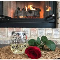 Bachelor Weinglas Bachelor Weinglas von MiddleSisShop