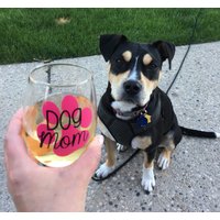 Dog Mom Weinglas / Dog Mom Weinglas / von MiddleSisShop