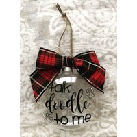 Goldendoodle/Labradoodle/Doodle Ornament/Talk Doodle To Me Goldendoodle/Labradoodle/Doodle Ornament/Talk Doodle To Me von MiddleSisShop