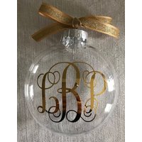Monogramm Ornament Monogramm Ornament von MiddleSisShop