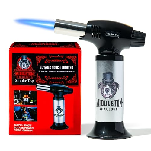Middleton Mixology SmokeTop Cocktail-Taschenlampe –Kulinarik, Küche, Grill, Räucherofen, Anbraten von Speisen, Butan-Taschenlampe –nachfüllbare Taschenlampe, perfekt zum Rauchen altmodischer Getränke Middleton Mixology SmokeTop Cocktail-Taschenlampe –Kulinarik, Küche, Grill, Räucherofen, Anbraten von Speisen, Butan-Taschenlampe –nachfüllbare Taschenlampe, perfekt zum Rauchen altmodischer Getränke von Middleton Mixology SmokeTop