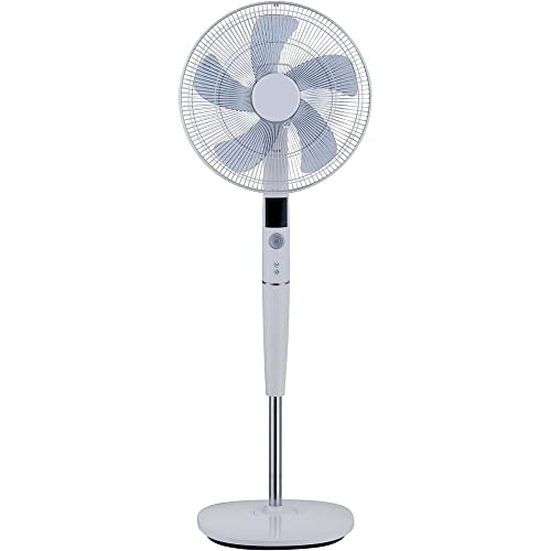 Midea FS40-15AR DC Motor Standventilator leise mit Fernbedienung,26 Geschwindigkeitsstufen,12 Stunden Timer,LED-Anzeige,3 Modi,80°Oszillationsfunktion,Ventilatorn mit Luftzirkulation Midea FS40-15AR DC Motor Standventilator leise mit Fernbedienung,26 Geschwindigkeitsstufen,12 Stunden Timer,LED-Anzeige,3 Modi,80°Oszillationsfunktion,Ventilatorn mit Luftzirkulation von Midea