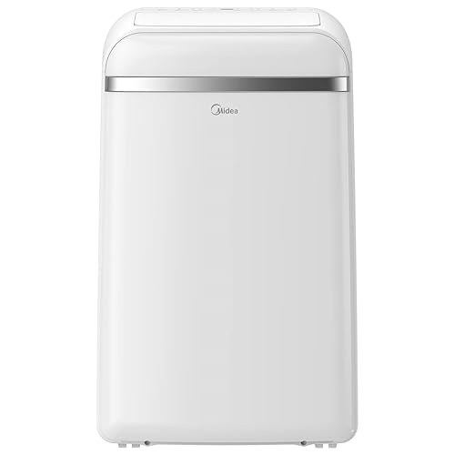 Midea Mobiles Klimagerät MPD-12CRN7, 12000 BTU 3,5kW, Kühlen&Ventilieren&Entfeuchten, Raumgröße bis 117m³(43㎡), Mobile Klimaanlage mit Abluftschlauch von Midea