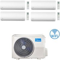 Midea Xtreme WiFi R32 Quadri Split 9000 + 9000 + 9000 + 12000 BTU Klimaanlage mit E.U. M4OE-28HFN8-Q INVERTER Klasse A++/A+ Midea Xtreme WiFi R32 Quadri Split 9000 + 9000 + 9000 + 12000 BTU Klimaanlage mit E.U. M4OE-28HFN8-Q INVERTER Klasse A++/A+ von Midea