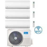 Midea Xtreme WiFi R32 Trial Split 7000 + 7000 + 7000 BTU Klimaanlage mit E.U. M3OG-21HFN8-Q INVERTER Klasse A++/A+ Midea Xtreme WiFi R32 Trial Split 7000 + 7000 + 7000 BTU Klimaanlage mit E.U. M3OG-21HFN8-Q INVERTER Klasse A++/A+ von Midea