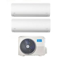 Midea - Dual Split Inverter Klimagerät xtreme 9+12 Serie mit M2OG-14HFN8 R-32 Wi-Fi Integrated 9000+12000 btu - Neu von Midea