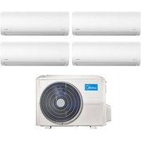 Quadri split inverter klimagerät xtreme serie 9+9+9 mit m4oe-28hfn8 r-32 wi-fi integrated 9000+9000+9000 - neu - Midea von Midea