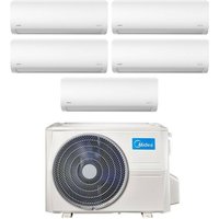 Penta Split Inverter Klimagerät xtreme Serie 9+9+12+12 mit M5O-42FN8-Q R-32 Wi-Fi Integriert 9000+9000+12000+12000 - Neu - Midea von Midea