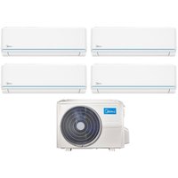 Quadri Split Inverter Klimagerät evolution Serie 12+12+12 mit M40B-36HFN8 R-32 Wi-Fi Optional 12000+12000+12000 - Midea von Midea