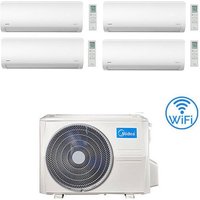 Xtreme WiFi R32 Quadri Split Klimaanlage 9000 + 9000 + 9000 + 9000 btu mit eu. Wechselrichter M4OE-28HFN8-Q Klasse a++/a+ - Midea von Midea