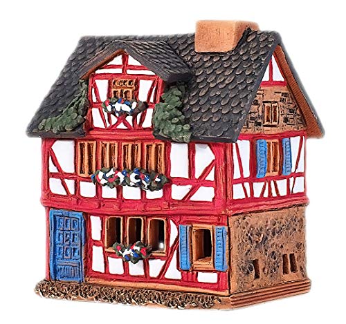 Midene Handgefertigt Keramik Aroma Kerze House Art Studio, historischen Häusern in Lauterbach S19–3 von Midene