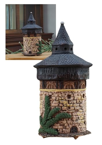 Midene Räucherstäbchenhalter aus Keramik, Kegelform, Raumdekoration, handgefertigtes Sammlerstück, Miniatur-Dicker Turm in Esslingen, Deutschland R360 Midene Räucherstäbchenhalter aus Keramik, Kegelform, Raumdekoration, handgefertigtes Sammlerstück, Miniatur-Dicker Turm in Esslingen, Deutschland R360 von Midene