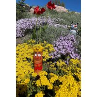 Keramik Dekoration Für Garten Und Haus Gartenstecker "Worm King" Handgefertigt Von Midene." von MideneArtStudio