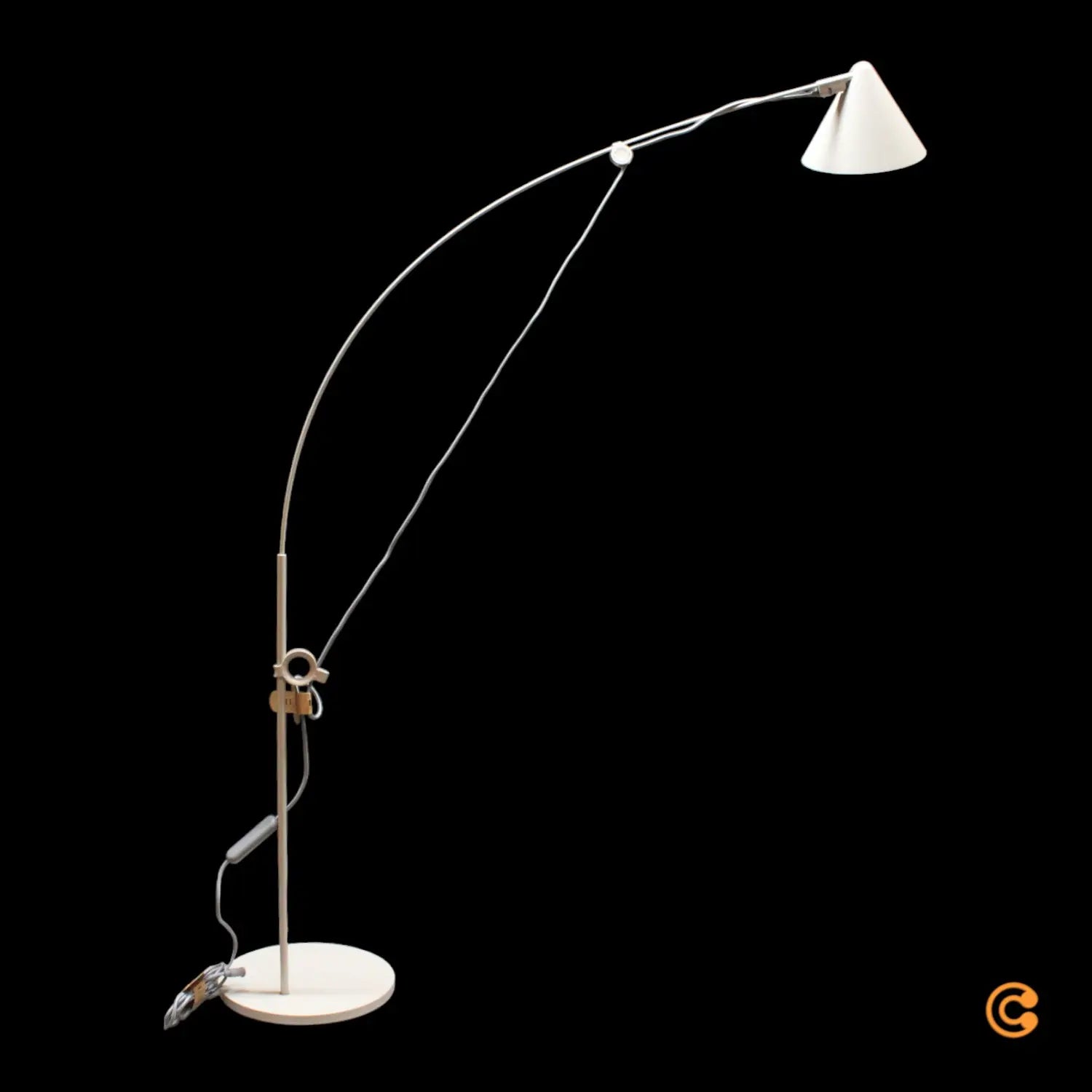 B-Ware Midgard Led Tischleuchte Ayno S Grau 4.000 K 76 Cm Tischlampe Lampe Leuchte Spot von Midgard