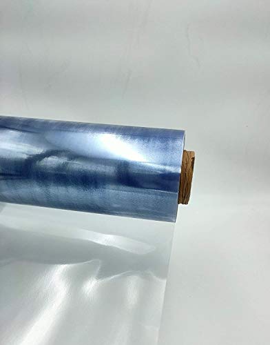 Schulz PVC Folie Plane Transparent in 0,3 mm Stärke, 140cm Breit, als Meterware Wasserdicht, Stabil und Flexibel (PVC Folil, 3 m x 1,4 m) von MidiM
