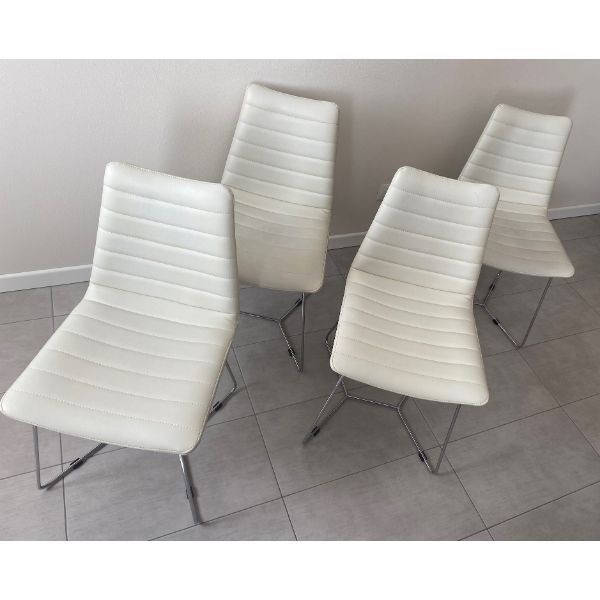 4er Set Stühle mit Hussen, Midj 4er Set Stühle mit Hussen, Midj von Midj