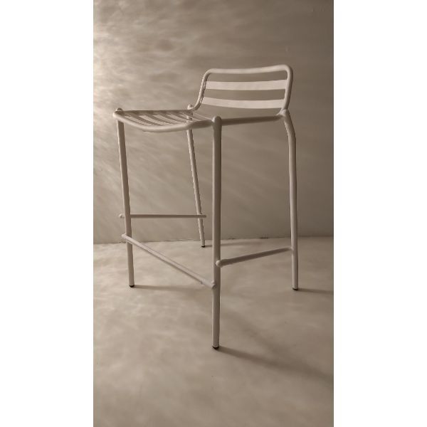 Metallhocker Trampoliere Kollektion (weiß), Midj von Midj