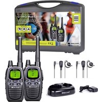 G7 Pro 2er Kofferset, PMR446 Doppelstandlader, MA24-L Headsets C1090.18 PMR-Handfunkgerät 2e - Midland von Midland