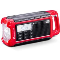 Midland - Emergency Radio Power Bank ER200 Rot Schwarz von Midland