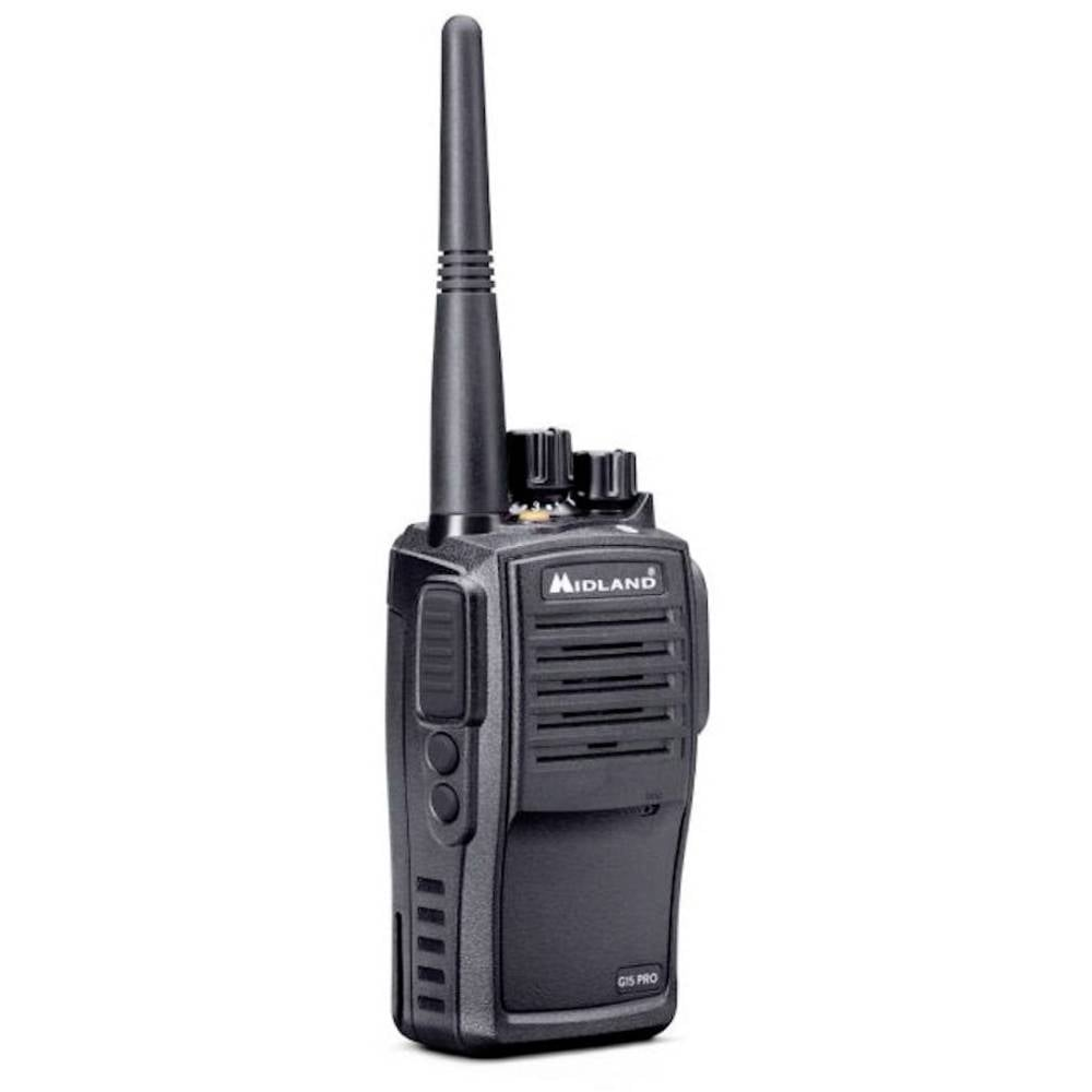 Midland G15 Pro C1127.03 PMR-Handfunkgerät Funkgerät Walkie-Talkie Handfunkgerät von Midland