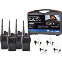 Midland G15 Pro PMR 4er Security-Koffer C1127.S4 PMR-Funkgerät 4er Set Midland G15 Pro PMR 4er Security-Koffer C1127.S4 PMR-Funkgerät 4er Set von Midland
