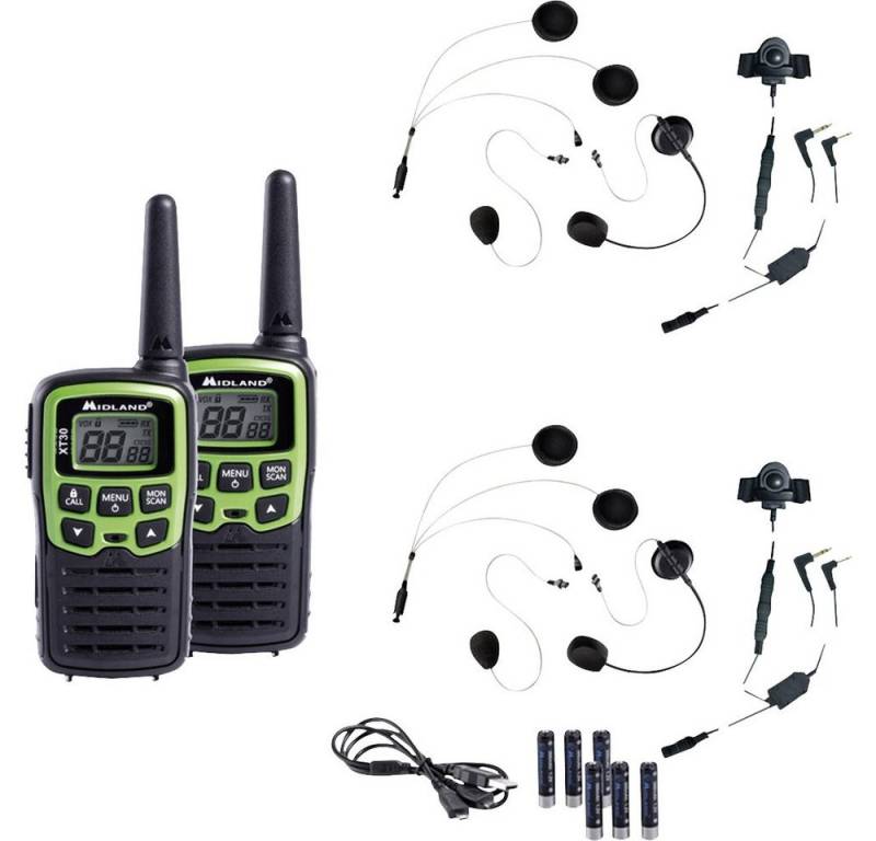 Midland Gegensprechanlage Midland C1177.S1 XT30 Motorrad-Funkset von Midland