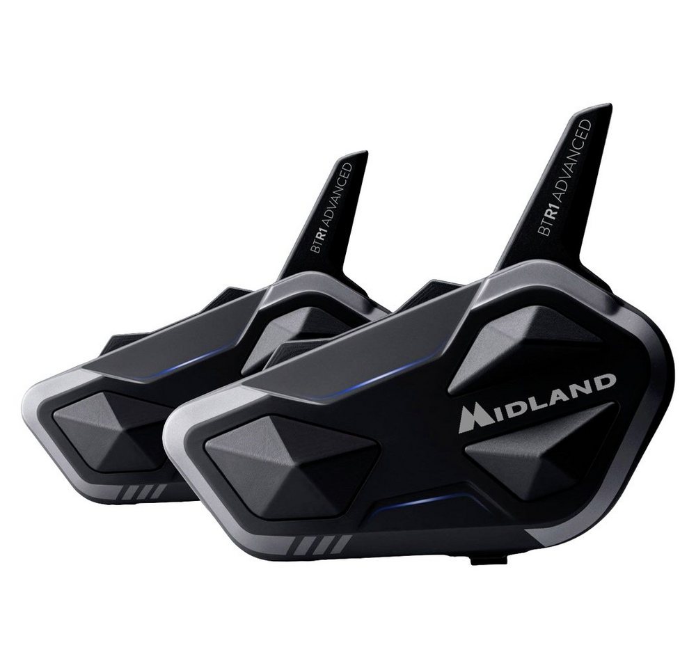 Midland Gegensprechanlage Midland C1529.01 BTR1 Advanced Bluetooth Kommunikation Motorrad-Funkse von Midland