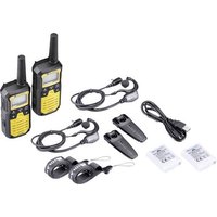 Midland XT50 Pro Koffer Gelb C1464.01 PMR/LPD-Handfunkgerät 2er Set von Midland