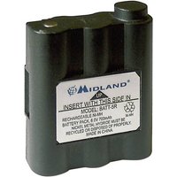Midland ersetzt Original-Akku (Original) PB-ATL/G7 Funkgeräte-Akku 6V 700 mAh von Midland